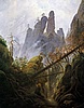 Caspar David Friedrich: Skalnat rokle