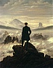Caspar David Friedrich: Poutnk nad moem mlh