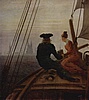 Caspar David Friedrich: Na plachetnici