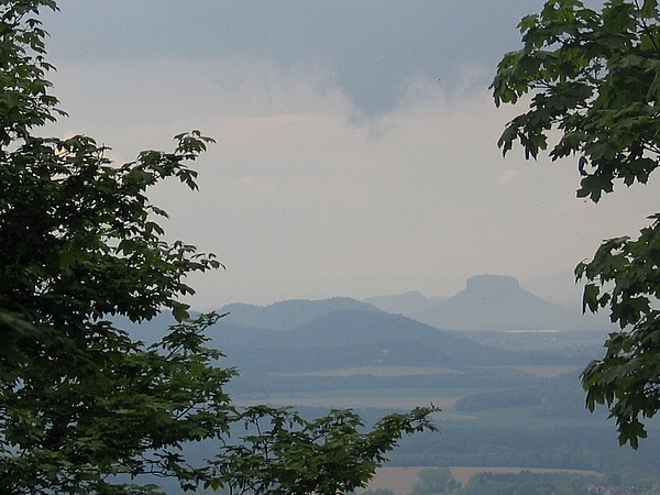 Lilienstein - stolov hora v Sasku 