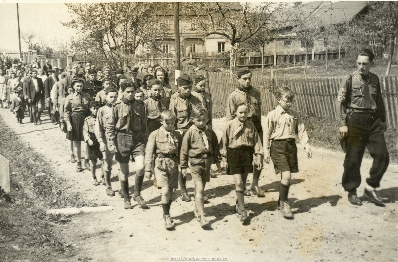 Markvartit skauti v letech 1945-1948
