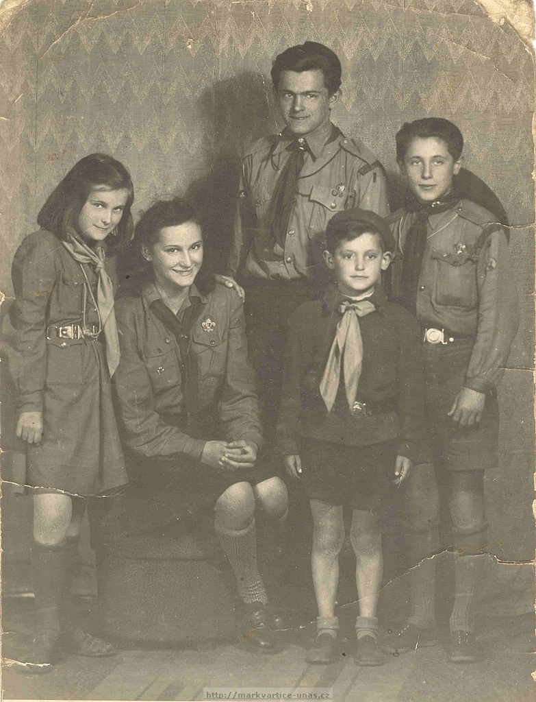 Markvartit skauti v letech 1945-1948
