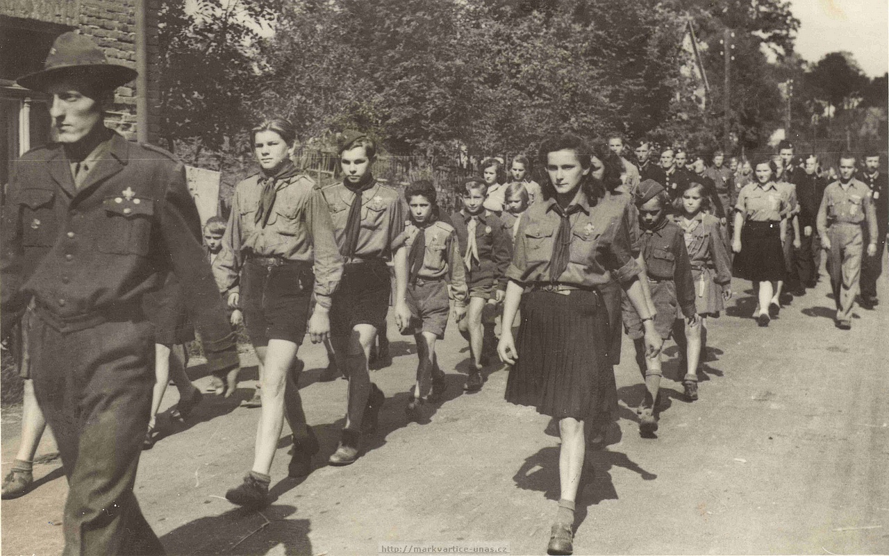 Markvartit skauti v letech 1945-1948