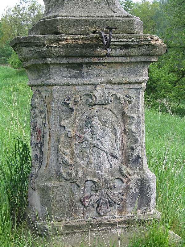 Detail sochy sv. Antonna
